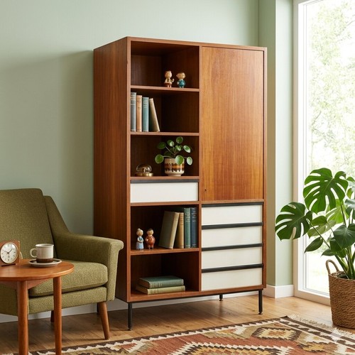 Meuble conteniteur vintage - meuble,