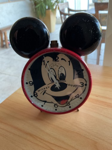 Ancien réveil mickey mouse - ancien,