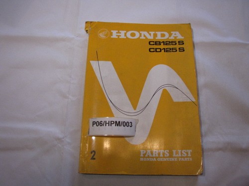 Honda cb125s cd125s - honda, cb125