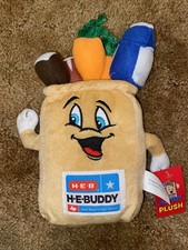 H-E-B HEBuddy Heb Buddy Plush  Grocery Store Bag Toy Texas