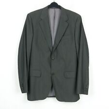 HUGO BOSS The Jam/Sharp Hommes UK 40L US Rayé Laine Veste Blazer Costume Veste S