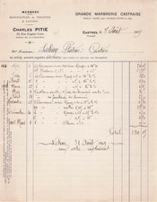 81 CASTRES marbrier PITIE