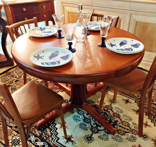 Table ronde 110cm avec - 110cm,