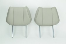 Pair OEM 2010-2013 Acura MDX Front HEADREST HEAD RESTS Driver & Passenger Taupe