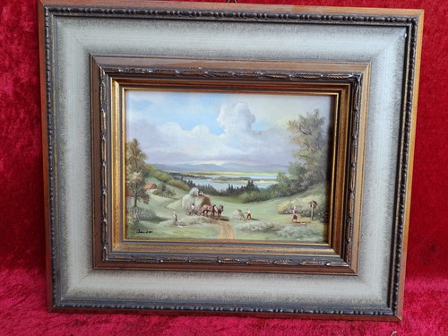 Très beau tableau huile sur - très,