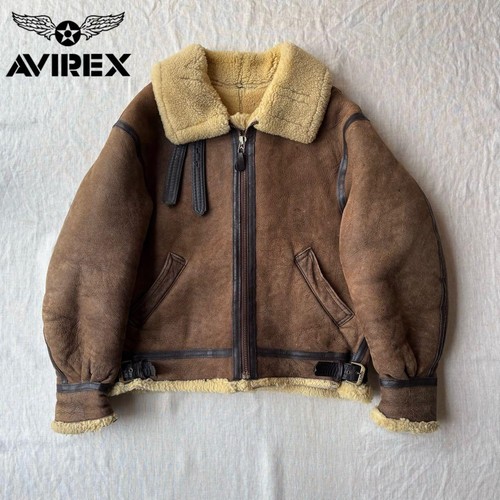 Avirex blouson cuir mouton - avirex,