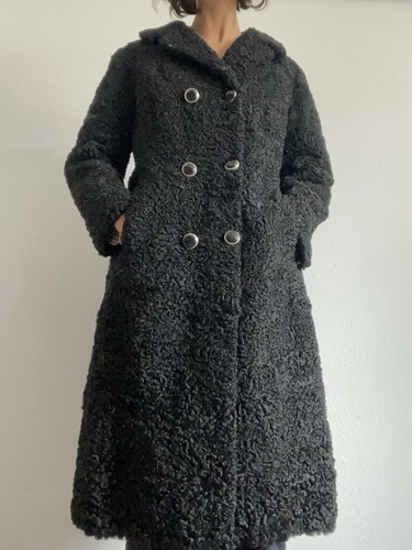 Long manteau fourrure - long,