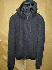 Mens DOLCE&GABBANA DOLCE GABBANA Alpaca Mohair Shaggy Fur Zip Up Blouson Parka 5