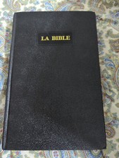 La Bible Vintage 1969 De Louis Segond Nouvelle Version Les Societes French Black