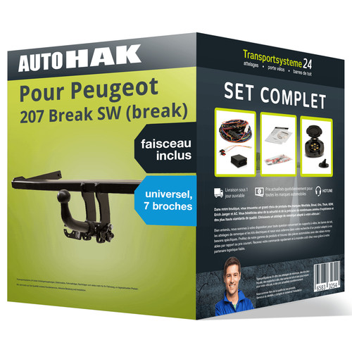 Attelage pour peugeot 207 - peugeot,