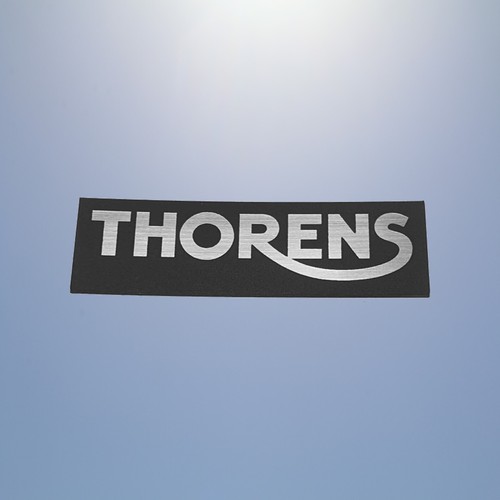 Thorens 60x19mm emblème - thorens,