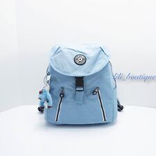 NWT Kipling KI0323 Zakaria Travel Backpack Polyamide River Blue Varsity Strap