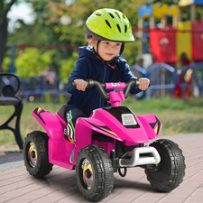 Quad Buggy Electrique Pour Enfant 6 V 4,5 Km-H MAX Voiture Pour Enfants De 3 Ans