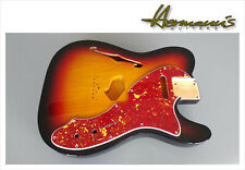 US Taille Thinline Telecaster Pickguard Rouge Tortue Avec 12 Trou De Perçage