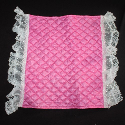 Dessus lit rose - du,