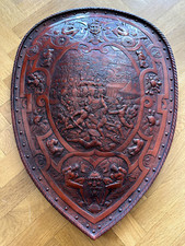 Antique Replica of the Shield of King Henry II. Large Apparatus Shield
