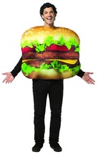 Costume De Cheeseburger Réel