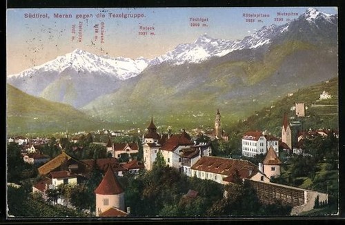 Merano tyrol sud vue - sud,, sur
