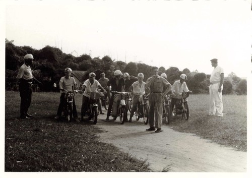 Ancienne photographie rallye - photographie,