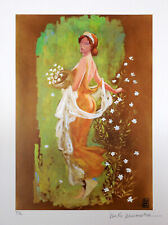 MANARA SIGNED PRINT PROSERPINA/FLORA P.A.