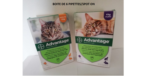 Advantage chat lapin anti - advantage¹,