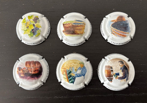 Lot capsules de champagne - capsules,