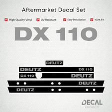 Deutz-Fahr DX 110 Decal Kit -