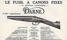 ADVERTISEMENT DARNE THE 1927 FRENCH AD GUN FIXED CANNON RIFLE AUTOMATIC EJECTOR