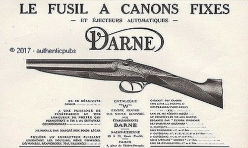 Publicite darne fusil a - fusil,