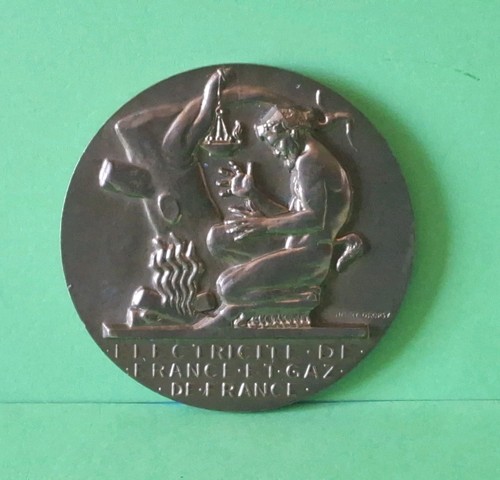 Ancienne médaille edf gdf - ancienne, 20