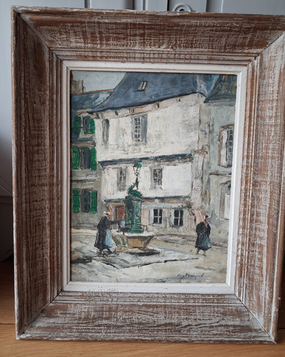 Peinture tableau huile sur - peinture,