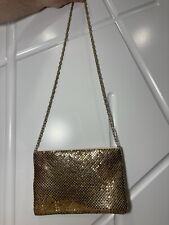 Paco Rabanne Cross body Bag Golden Metal 