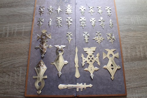 Tuareg silver cross collection - cross,