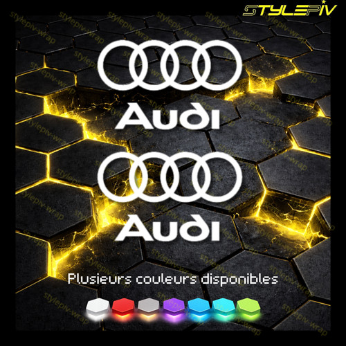 Autocollants audi - autocollants,