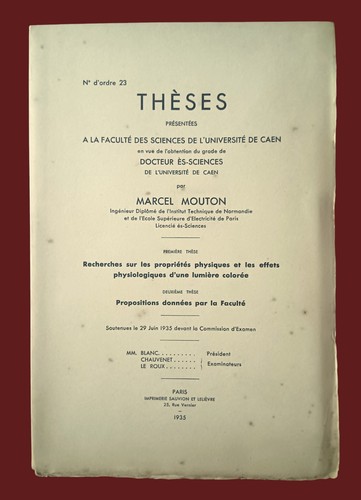 Marcel mouton thèse - mouton,