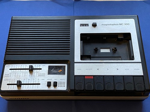 Magnétophone cassette mc - magnétophone,