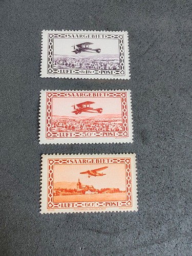 Timbres saar sarre biplan - sarre,