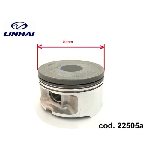 Piston linhai 260 22505 - piston,