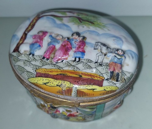 Bonbonniere boite porcelaine - boite,
