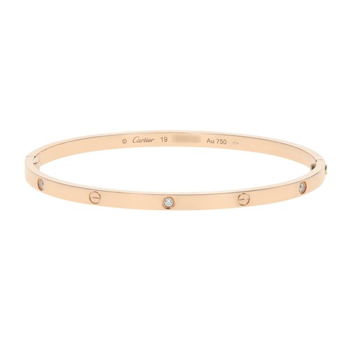Cartier love 18k rose - cartier,