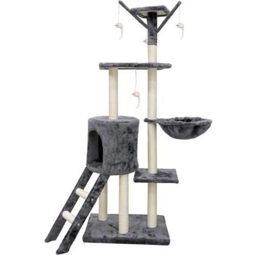 Arbre chat 138 gris - chat,