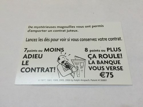 Carte monopoliste conservez - carte,