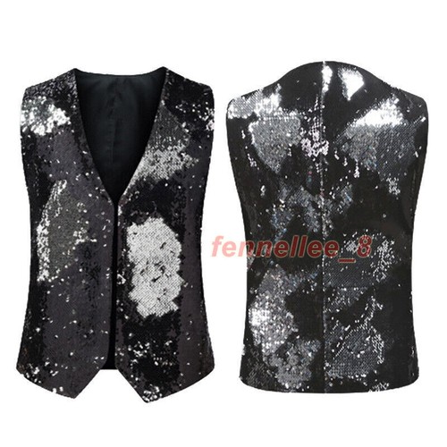 Men reversible two tone - tone, sequin