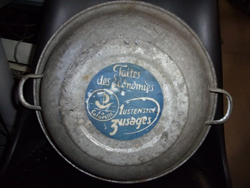 Ancienne bassine zinc - ,