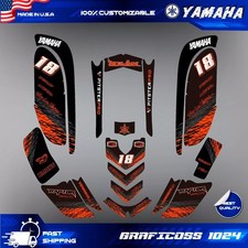 yamaha raptor 660 kit graphics decals stickers vtt wrap quad toute l'année...