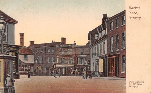 Carte postale suffolk bungay - carte,