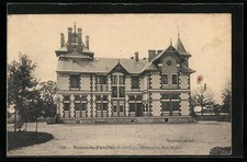 Old postcard Nouan-le-Fuzelier, Chateau de Bois Rabot 