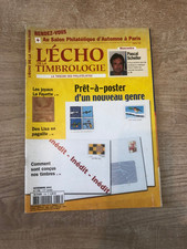 revue écho de la timbrologie