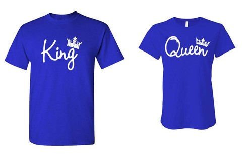 King and queen his - queen,