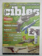 CIBLES N° 422 / S&W21.44 special/pistolet Salva/ mitrailleuse Darne/ Lee-enfield
